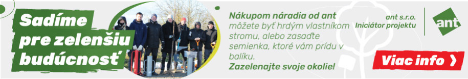 Sadíme pre zelenšiu budúcnosť s ant